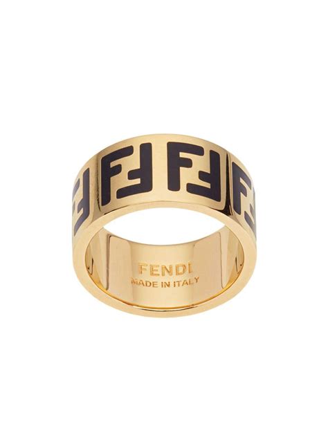 fendi ring black|fendi ring gold.